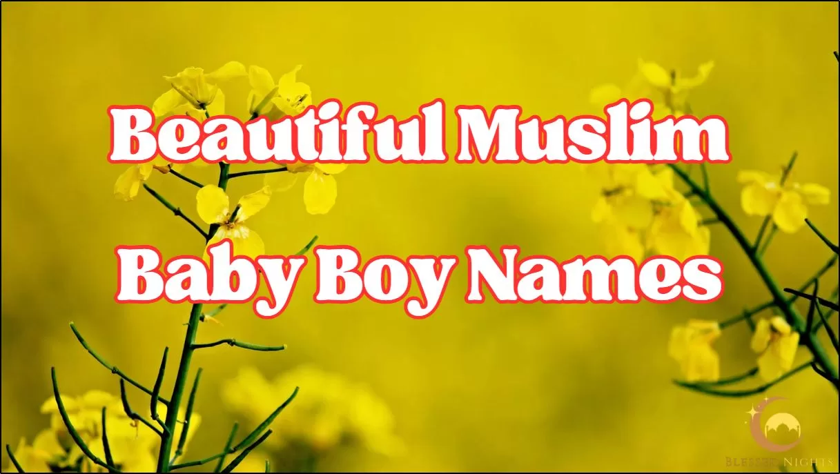 Unique and Beautiful Muslim Baby Boy + Sahaba Names With Meaning